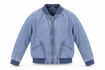 Next Girls Blue   Bomber Jacket Jacket Size 5 Years
