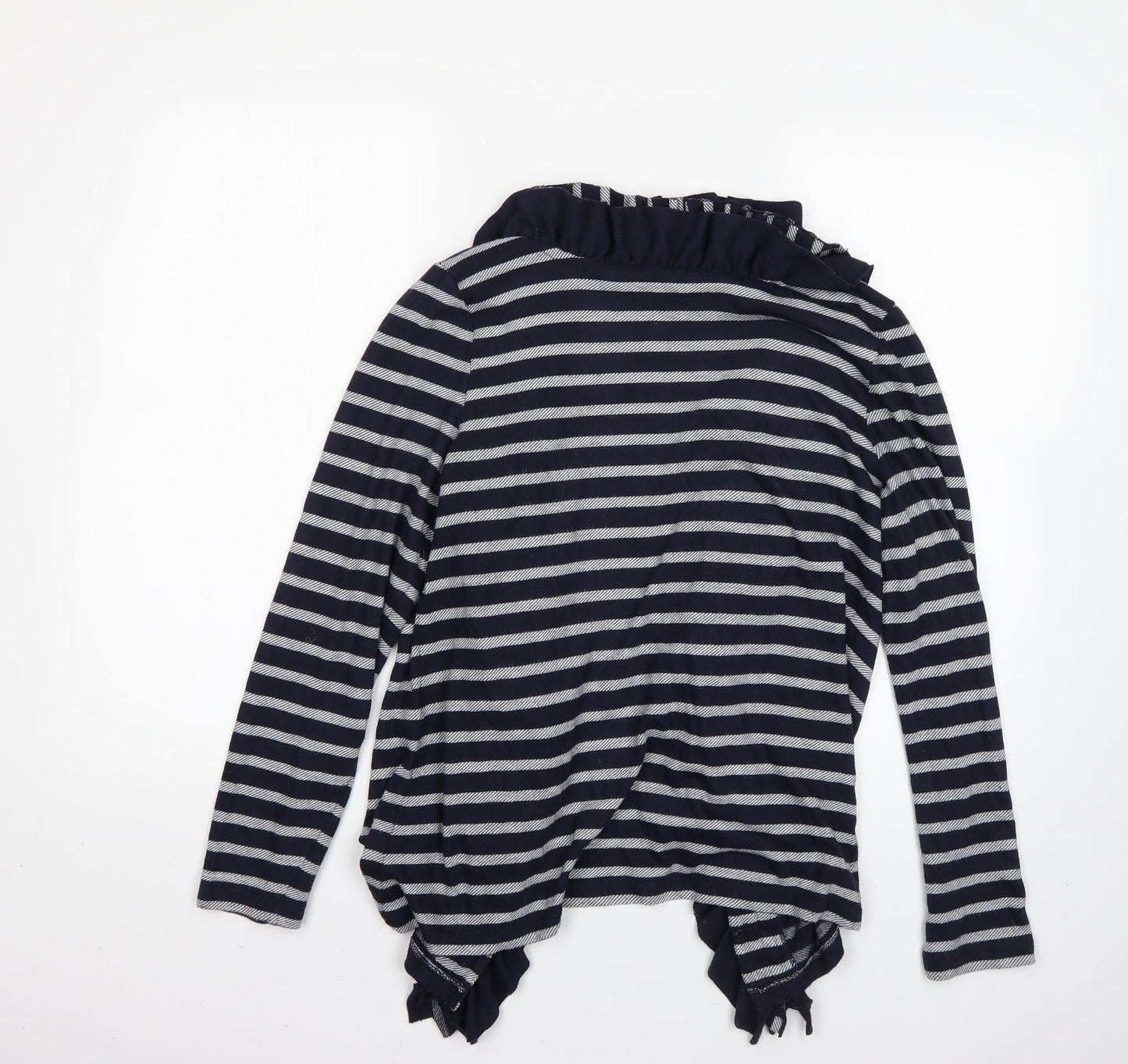 Preworn Womens Multicoloured Striped  Cardigan Jumper Size 14