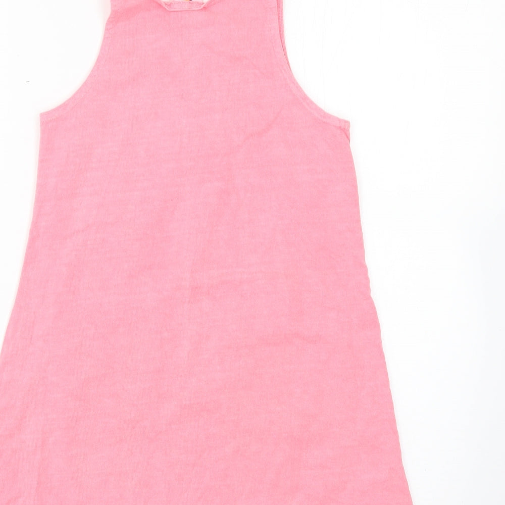 miro Girls Pink   Pinafore/Dungaree Dress  Size 4 Years