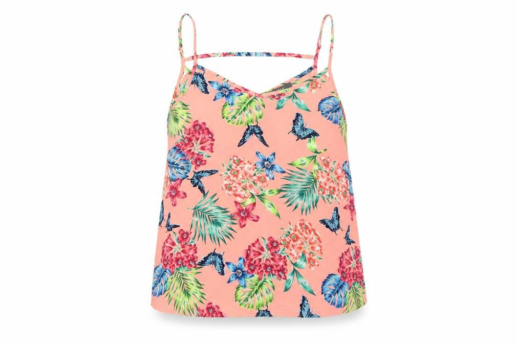 Primark Womens Multicoloured Floral  Basic Blouse Size 6
