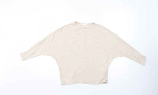 H&M Womens Beige   Pullover Jumper Size XS
