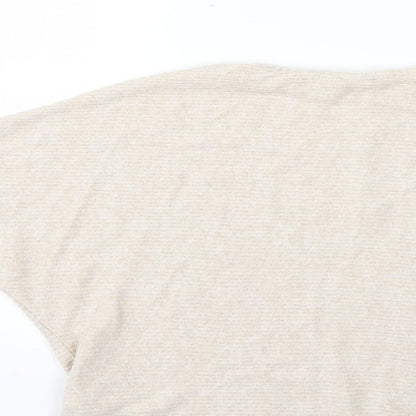 H&M Womens Beige   Pullover Jumper Size XS