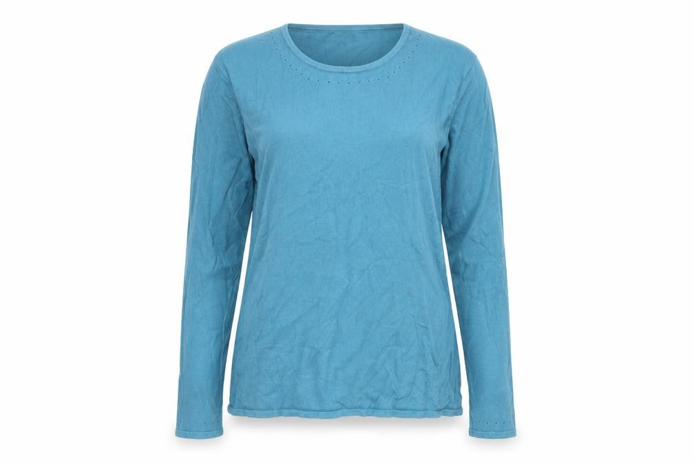 Klass Womens Blue   Pullover Jumper Size M