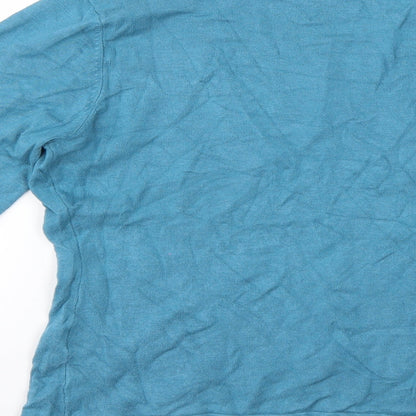 Klass Womens Blue   Pullover Jumper Size M