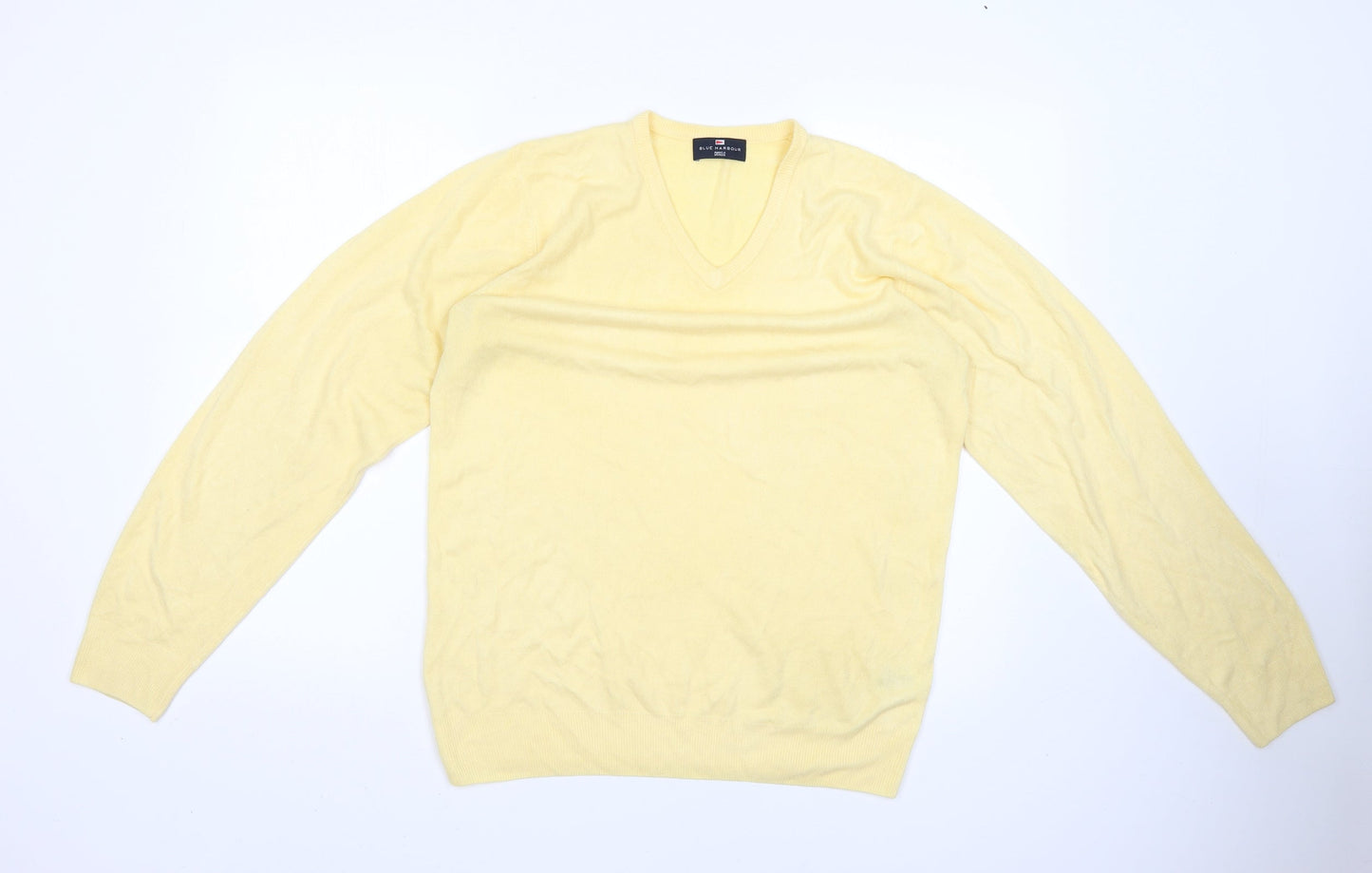 Marks and Spencer Womens Yellow   Pullover Jumper Size M
