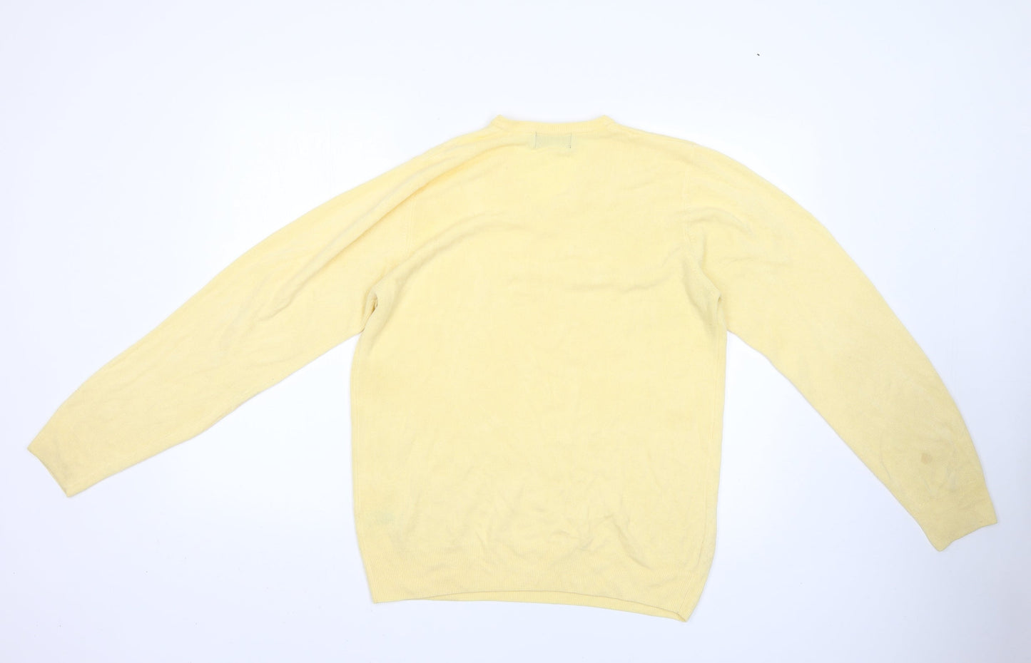 Marks and Spencer Womens Yellow   Pullover Jumper Size M