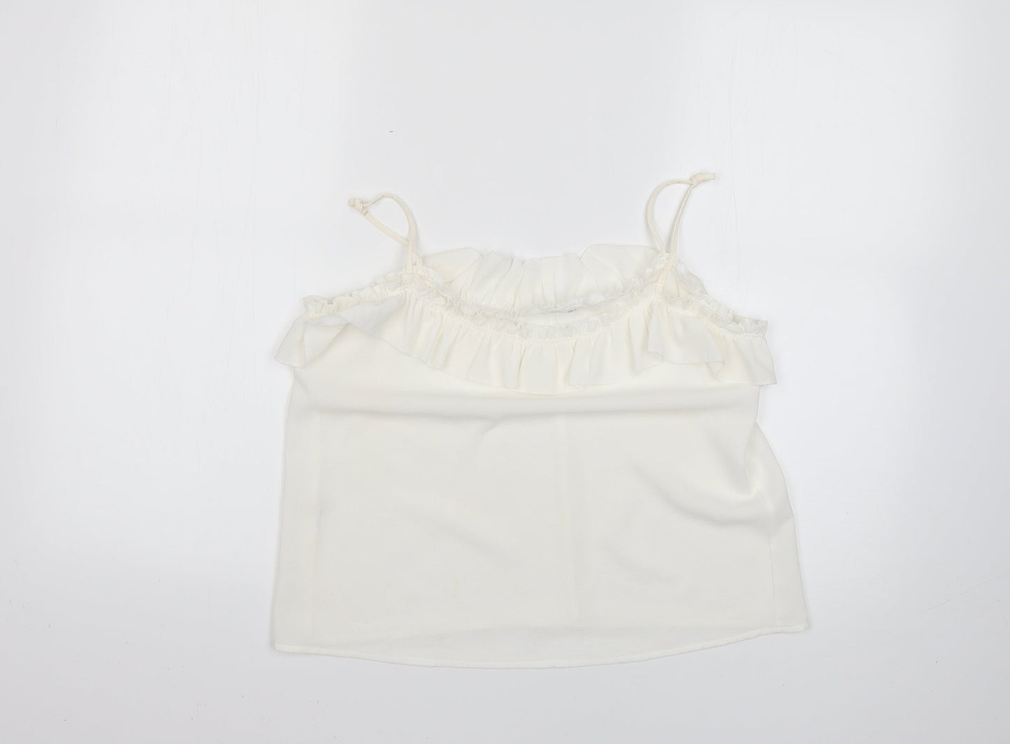 Mango Womens White   Basic Blouse Size S