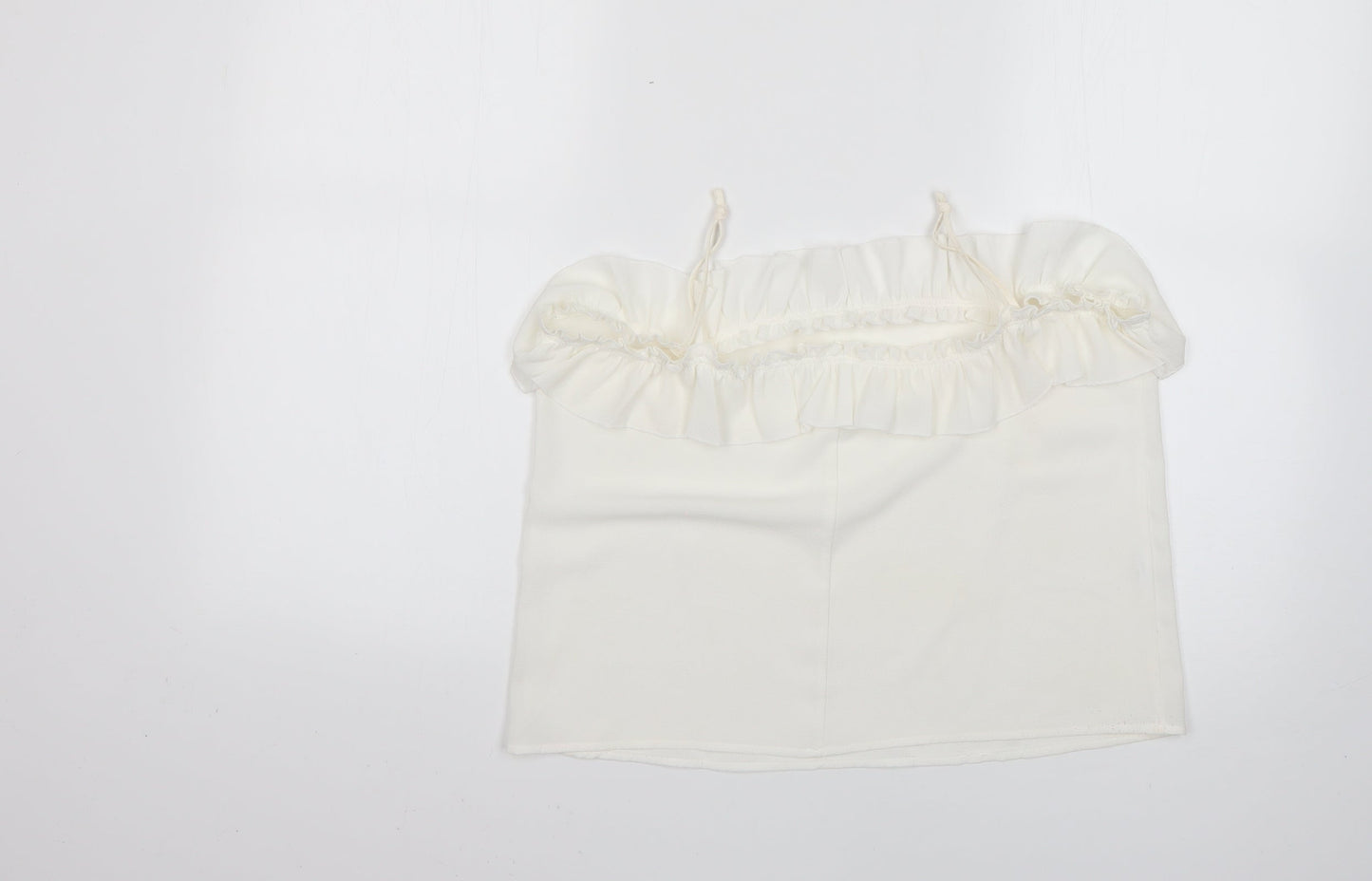 Mango Womens White   Basic Blouse Size S