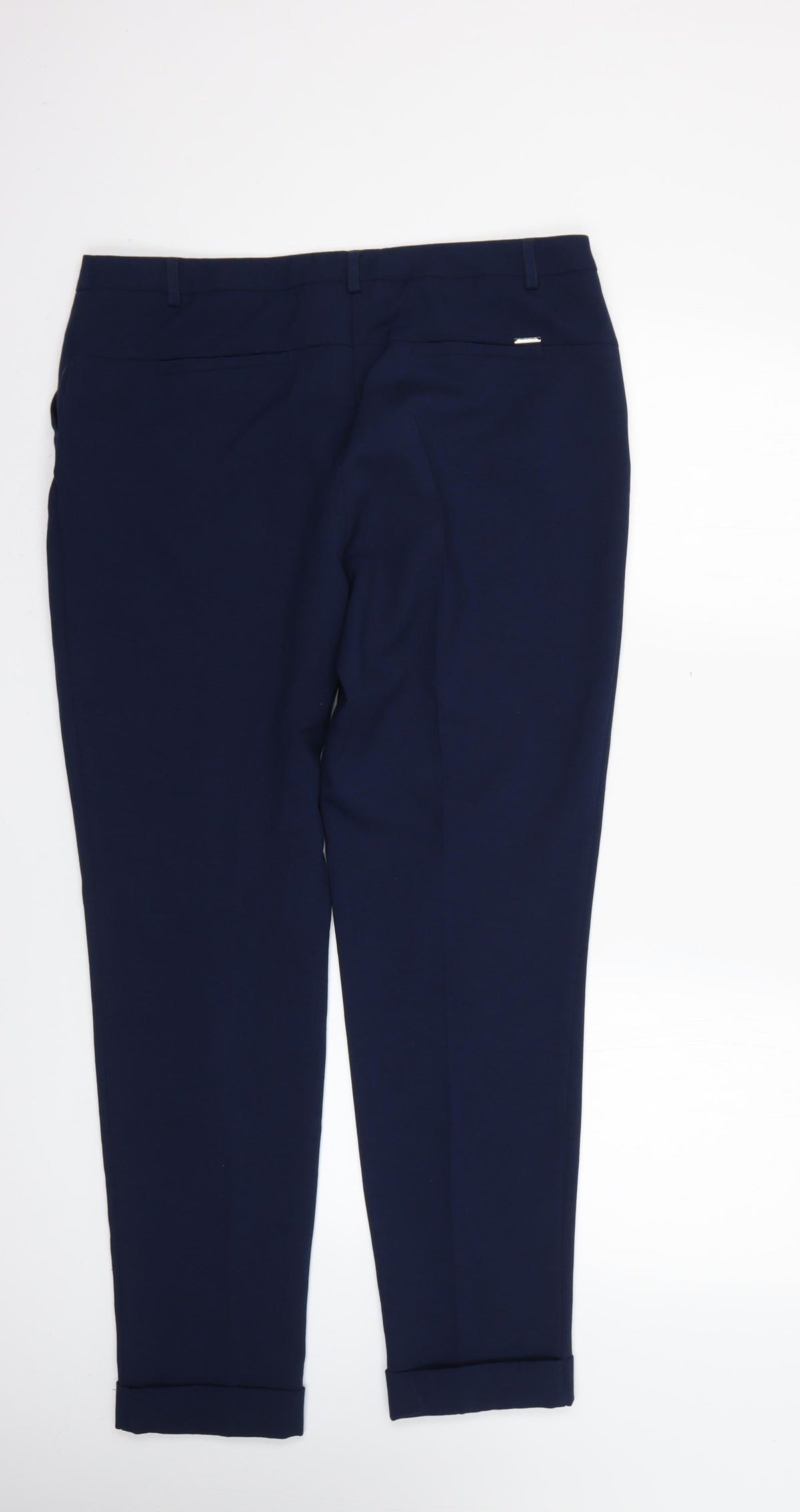 quiosque Womens Blue   Trousers  Size 14 L27 in