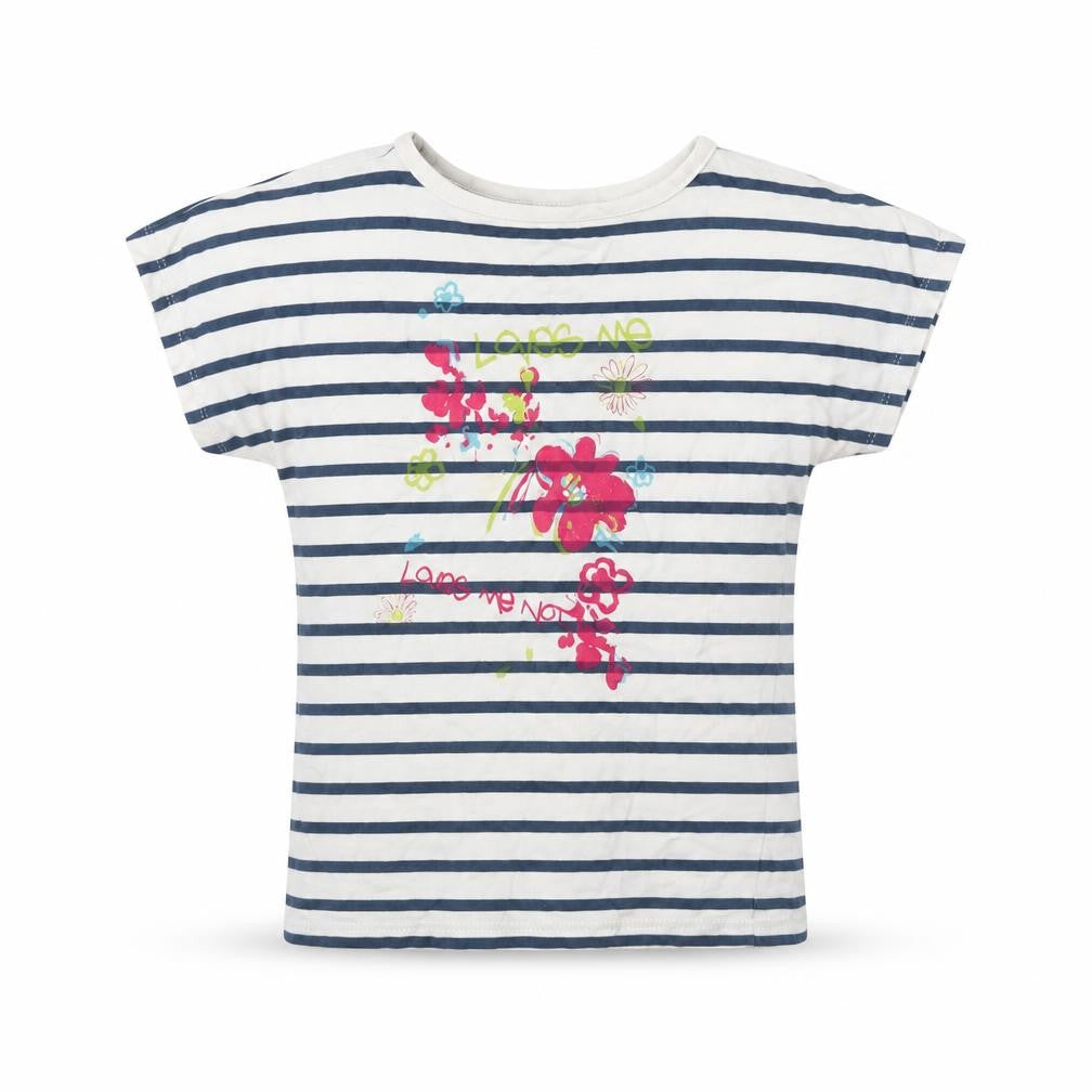 Orchestra Girls Blue Spotted  Basic T-Shirt Size 5 Years