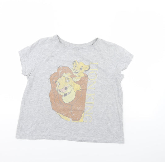 Disney Womens Grey   Basic T-Shirt Size 18