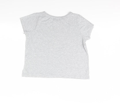 Preloved Disney Womens Grey   Basic T-Shirt Size 18 - Back