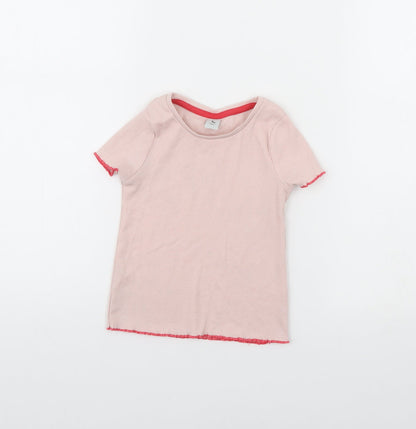 Tu Girls Pink   Basic T-Shirt Size 2 Years