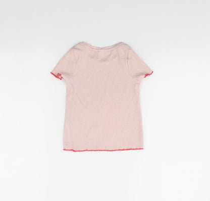 Tu Girls Pink   Basic T-Shirt Size 2 Years