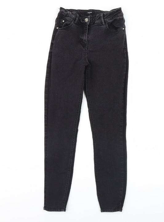 Denim Womens Black  Denim Skinny Jeans Size 10 L26 in