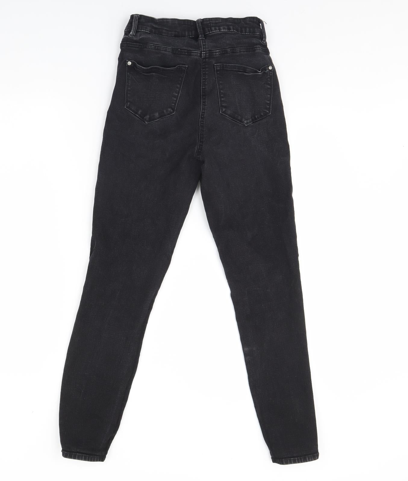 Denim Womens Black  Denim Skinny Jeans Size 10 L26 in