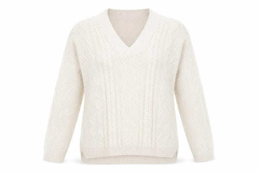 Isle Womens Beige   Pullover Jumper Size S