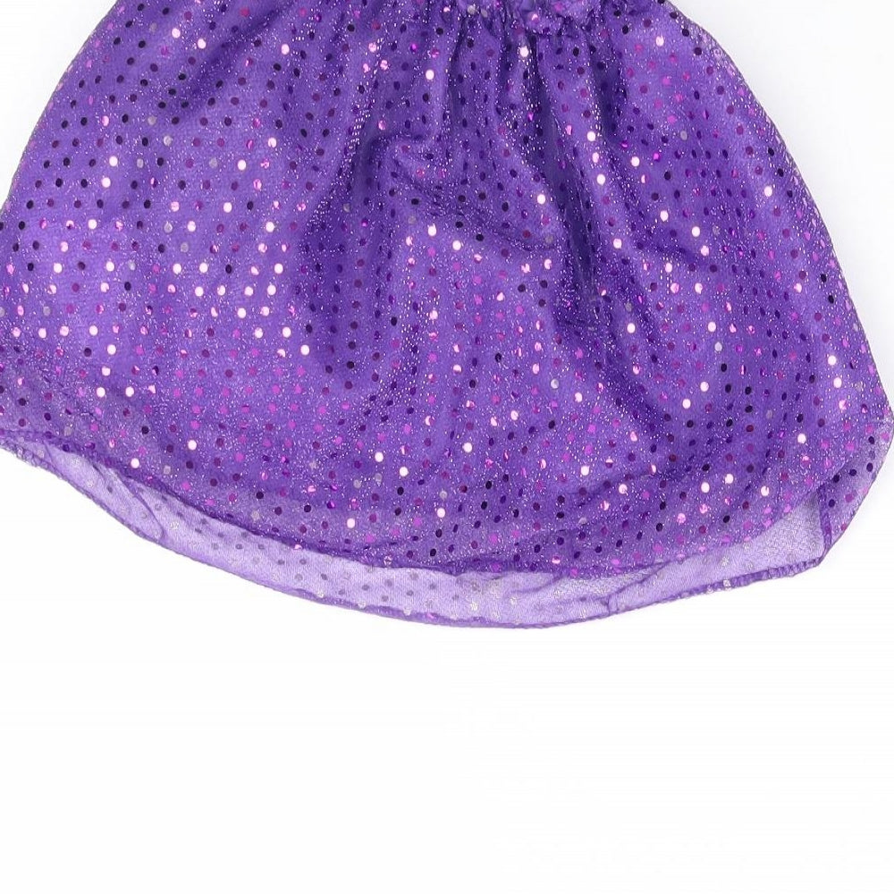 dream dazzlers Girls Purple   Mini Skirt Size 3 Years