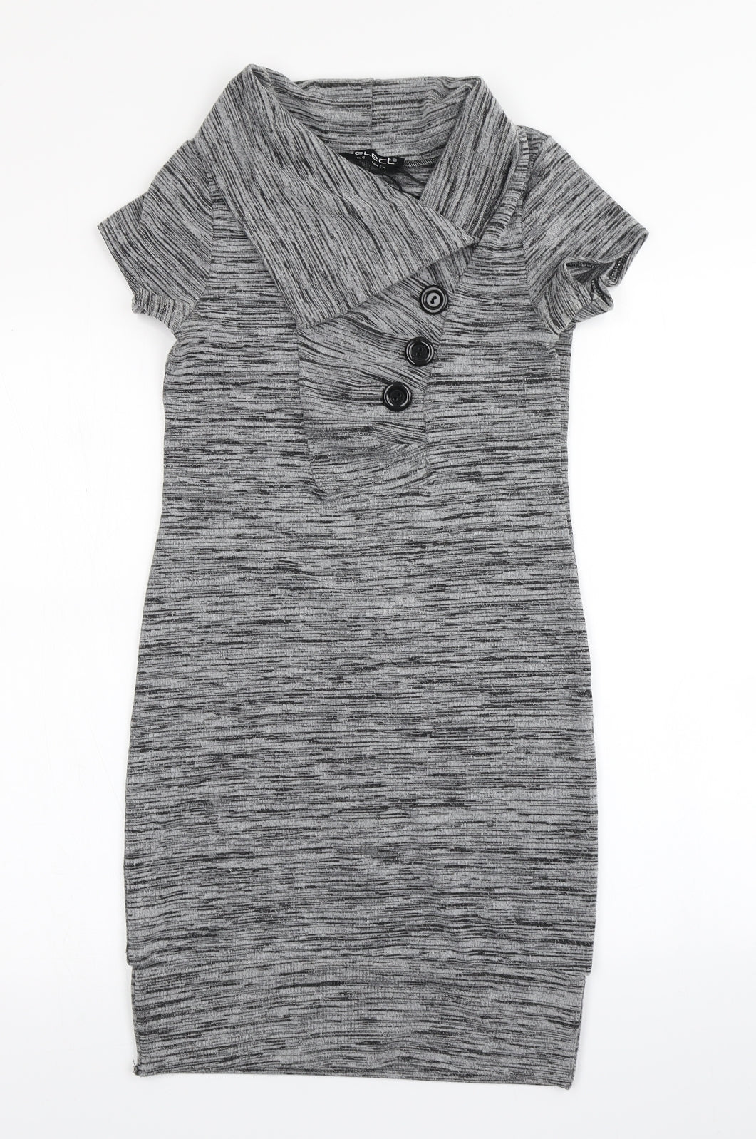 Select Womens Grey   Bodycon  Size 6