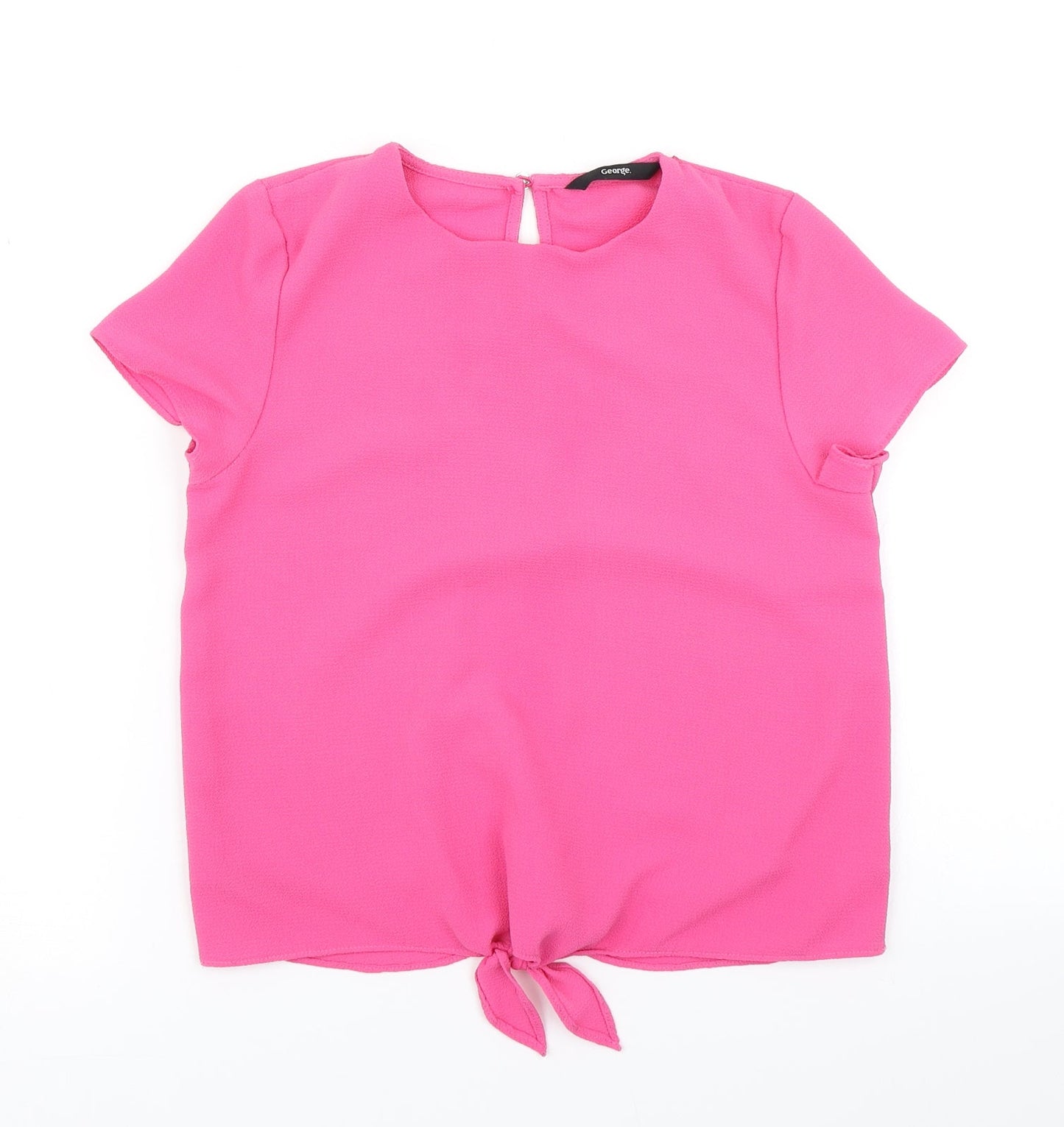 George Girls Pink   Basic Blouse Size 10 Years