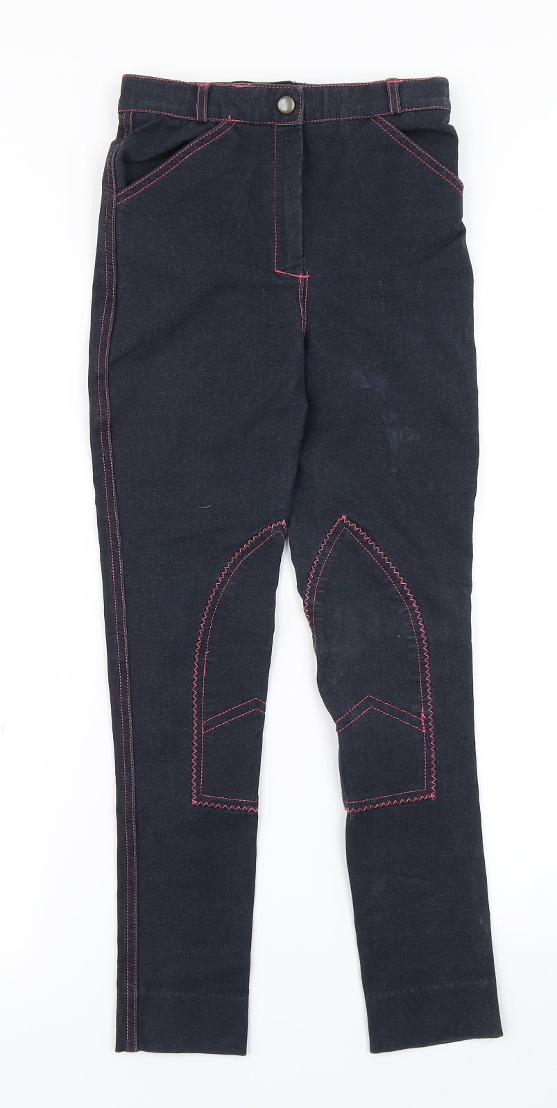 Equine-by-Design Womens Blue  Denim Skinny Jeans Size 24 in L24 in