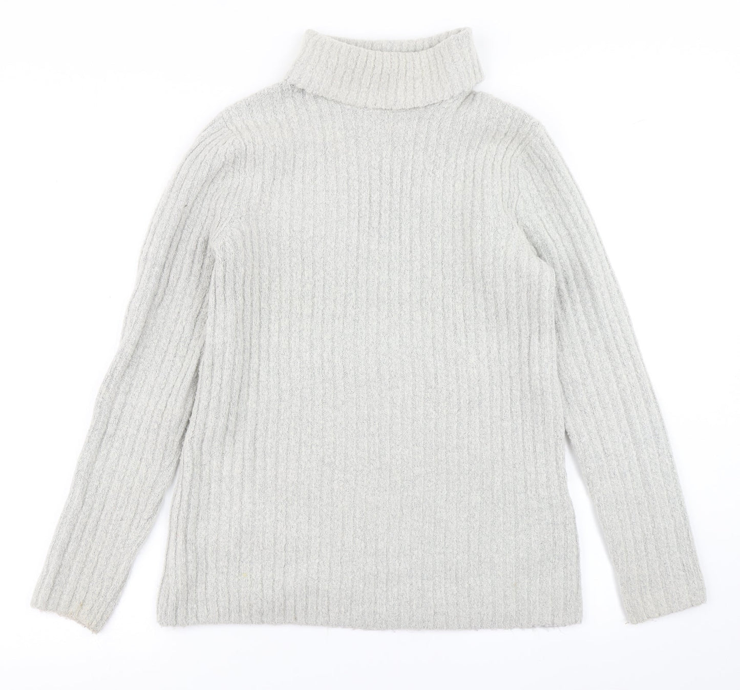 Papaya Womens Grey  Knit Pullover Jumper Size M