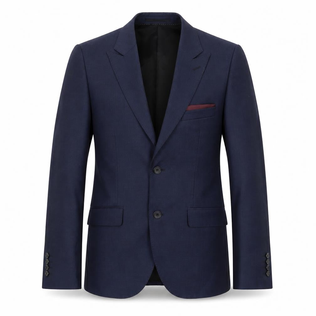 Topman Mens Blue   Jacket Suit Jacket Size S