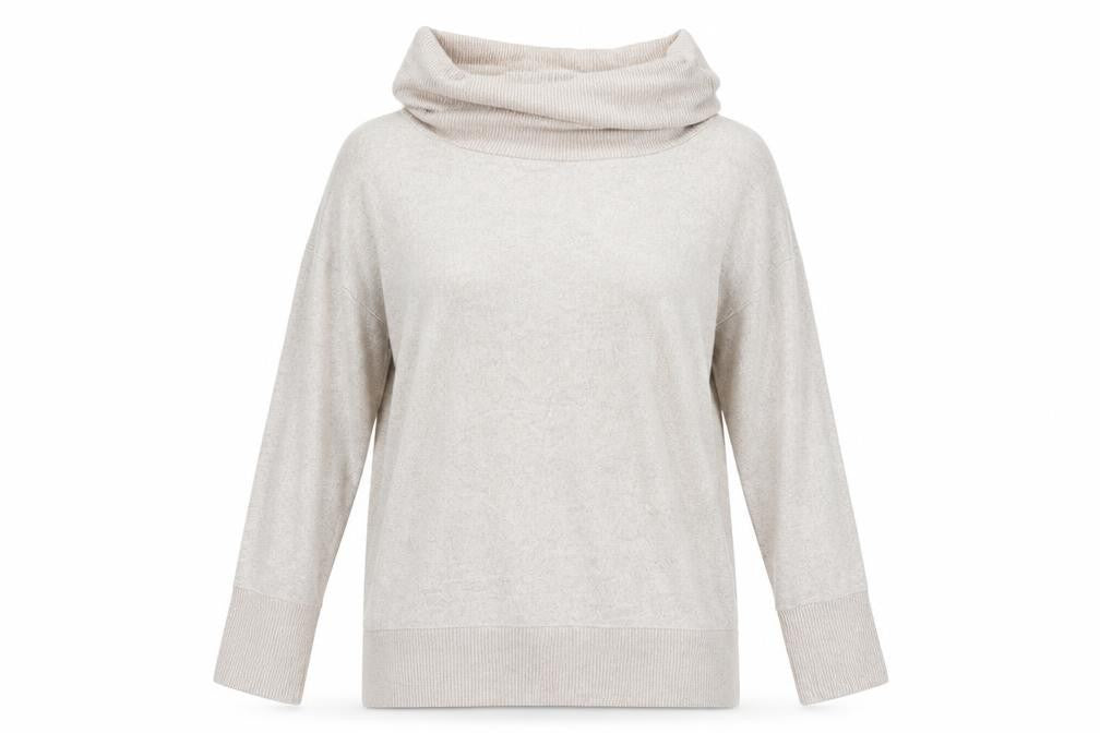 TU Womens Pink  Jacquard Pullover Sweatshirt Size S