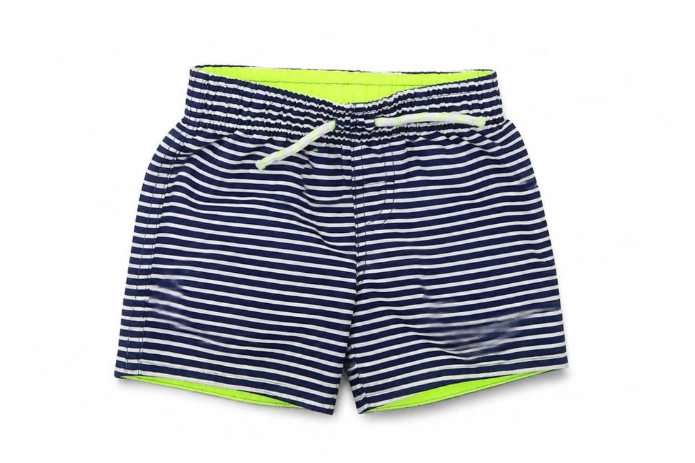 Primark Boys Blue Striped  Cropped Trousers Size 18-24 Months