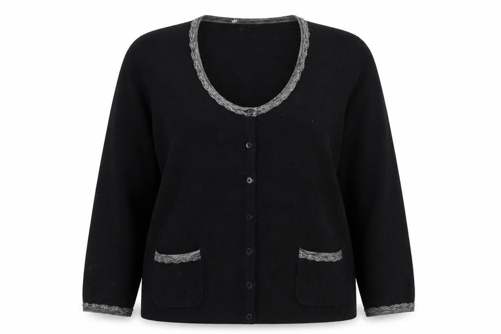 david emanuel Womens Black   Cardigan Jumper Size 10