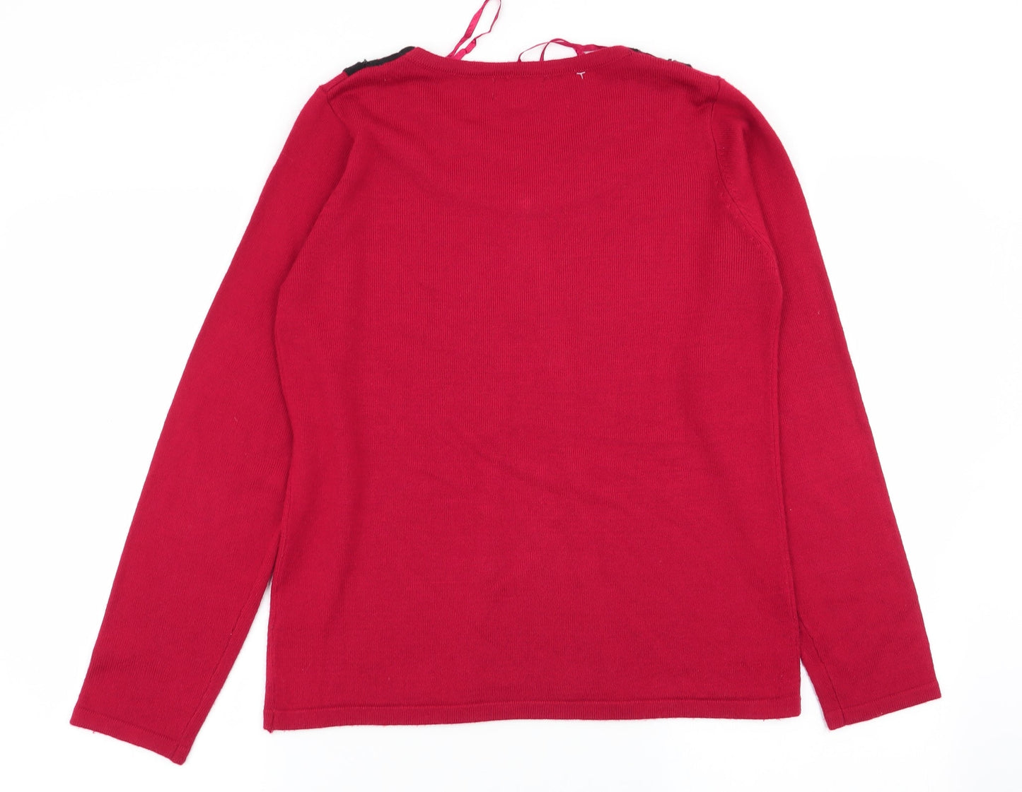 casamia Womens Red   Basic T-Shirt Size S