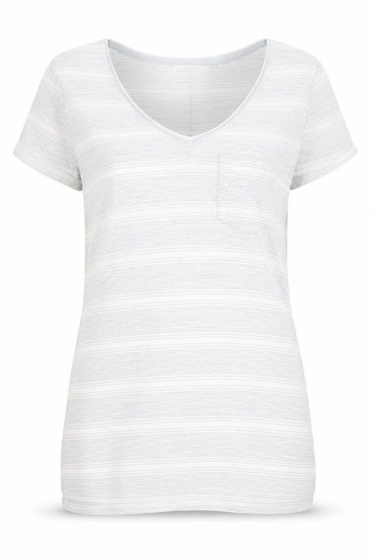 NEXT Womens Multicoloured Striped  Basic T-Shirt Size 10