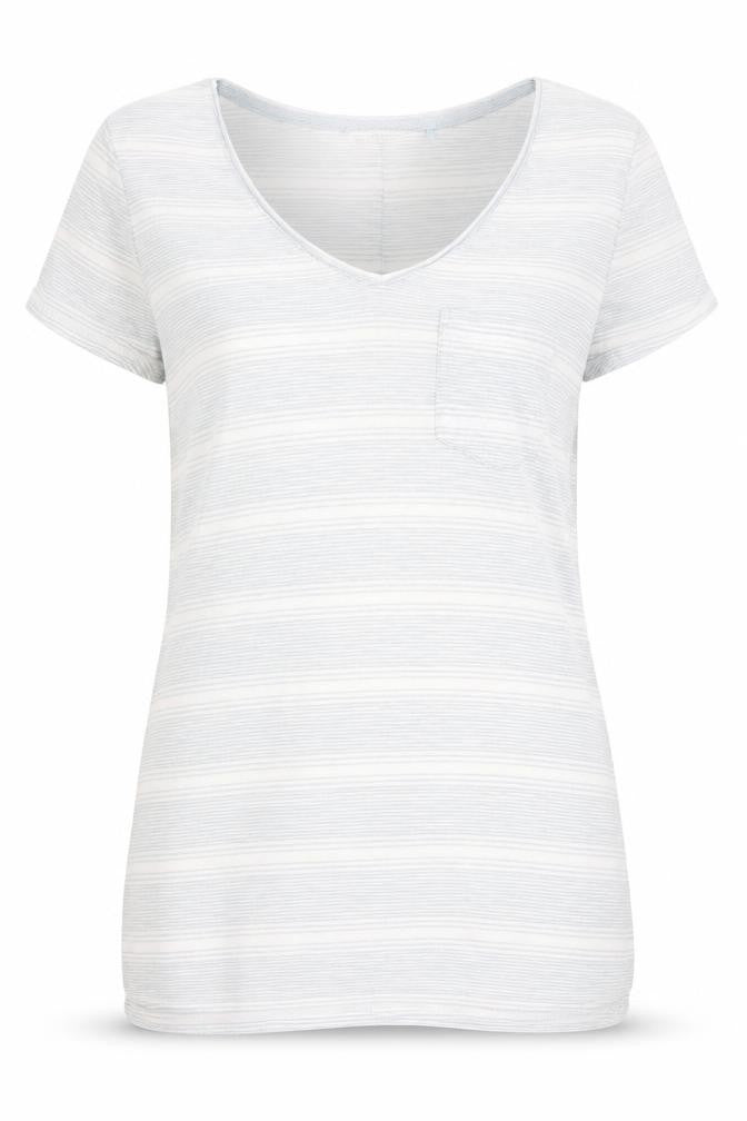 NEXT Womens Multicoloured Striped  Basic T-Shirt Size 10