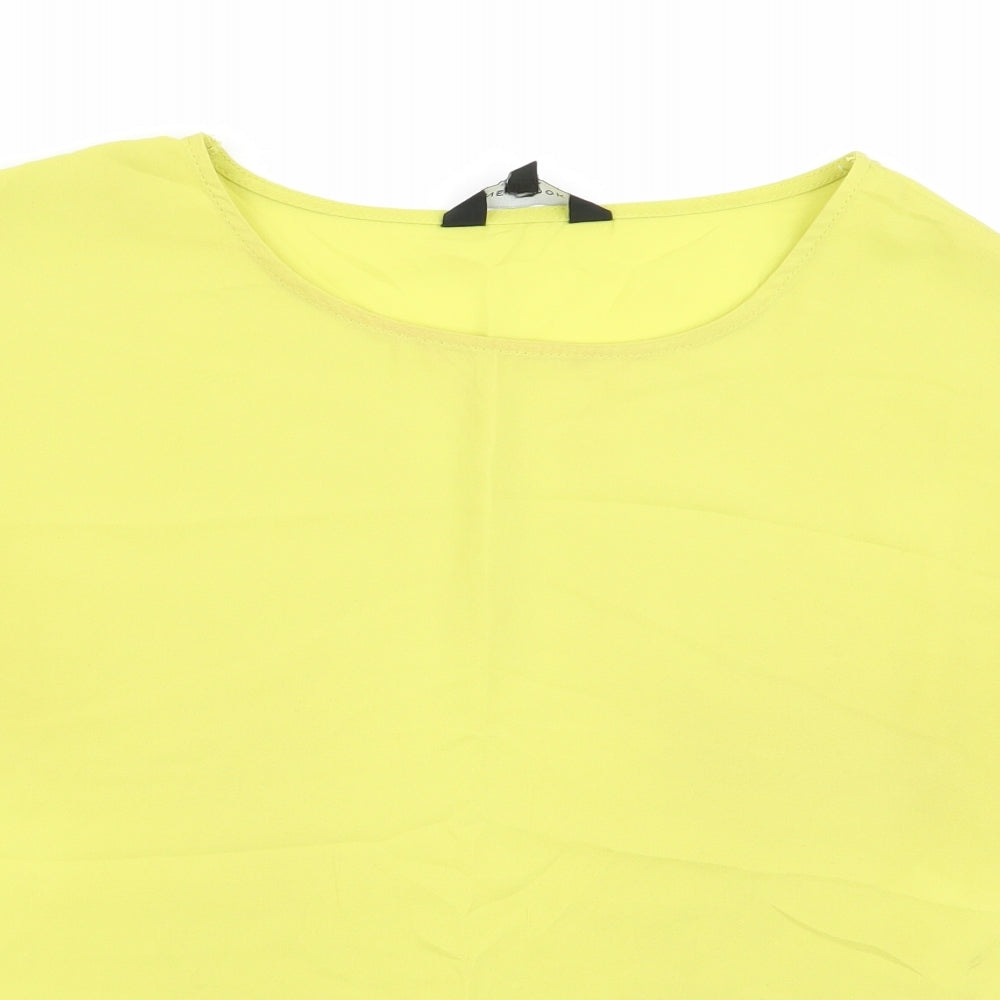 New Look Womens Green   Basic Blouse Size 8