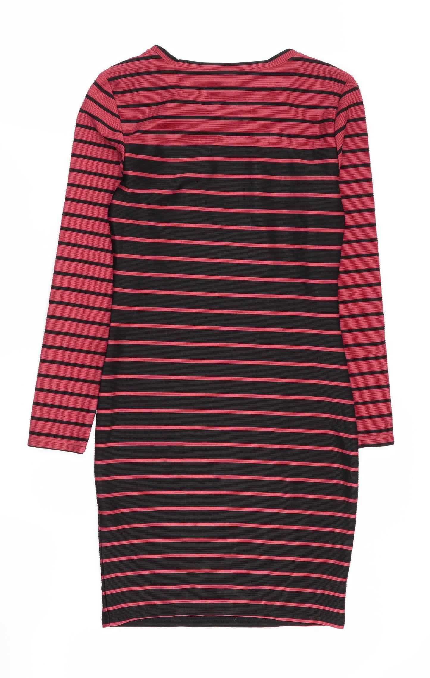 H&M Womens Multicoloured Striped  Fit & Flare  Size 8