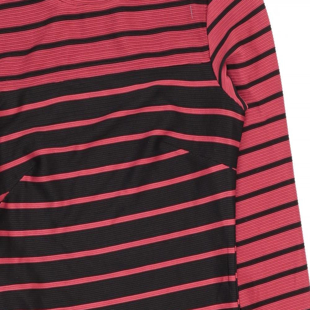 H&M Womens Multicoloured Striped  Fit & Flare  Size 8