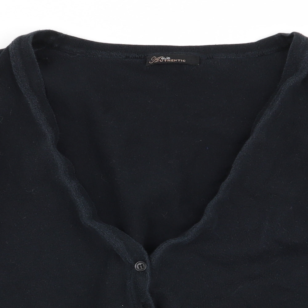 evie Womens Black   Cardigan Jumper Size 14