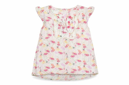 Evie Angel Girls Multicoloured Floral  Basic T-Shirt Size 6 Years