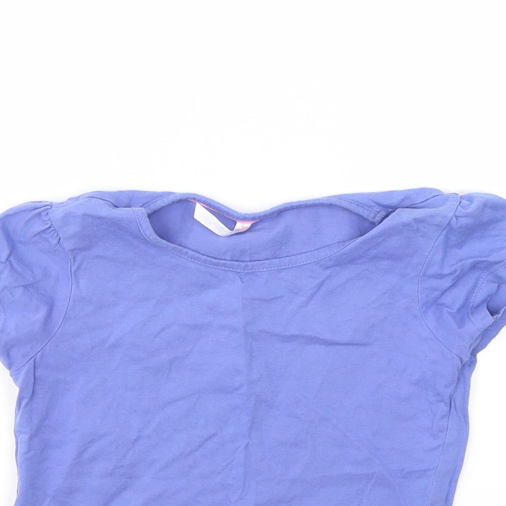 M Girls Pink   Basic T-Shirt Size 5-6 Years