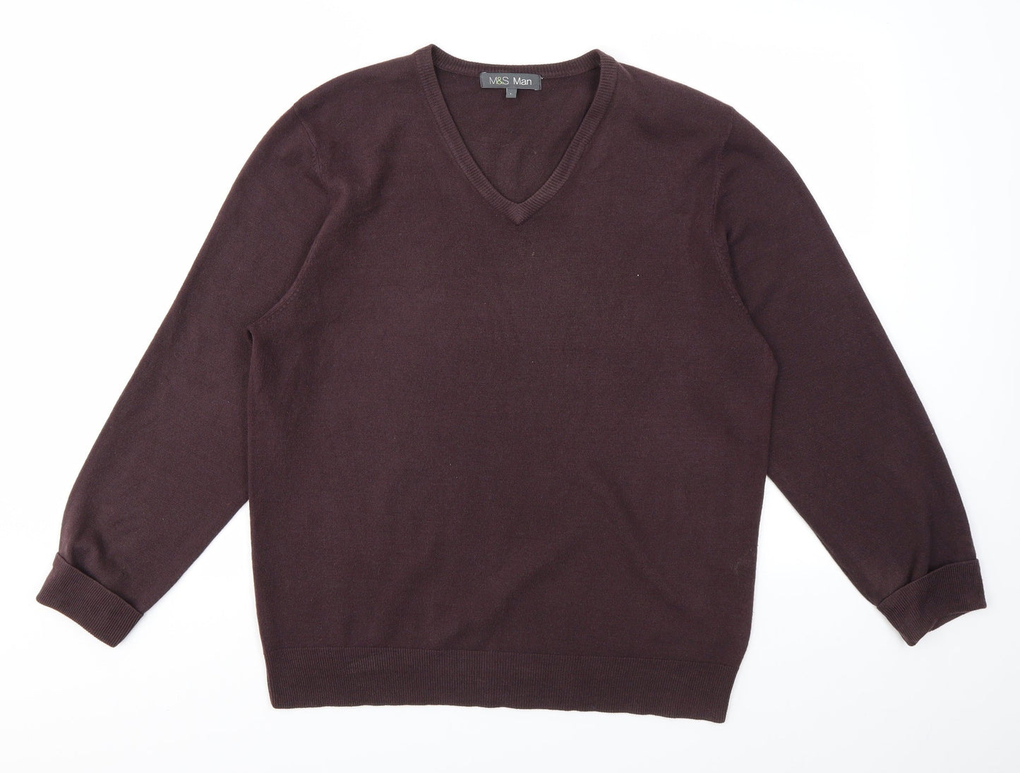 M&S Womens Purple   Pullover Jumper Size L