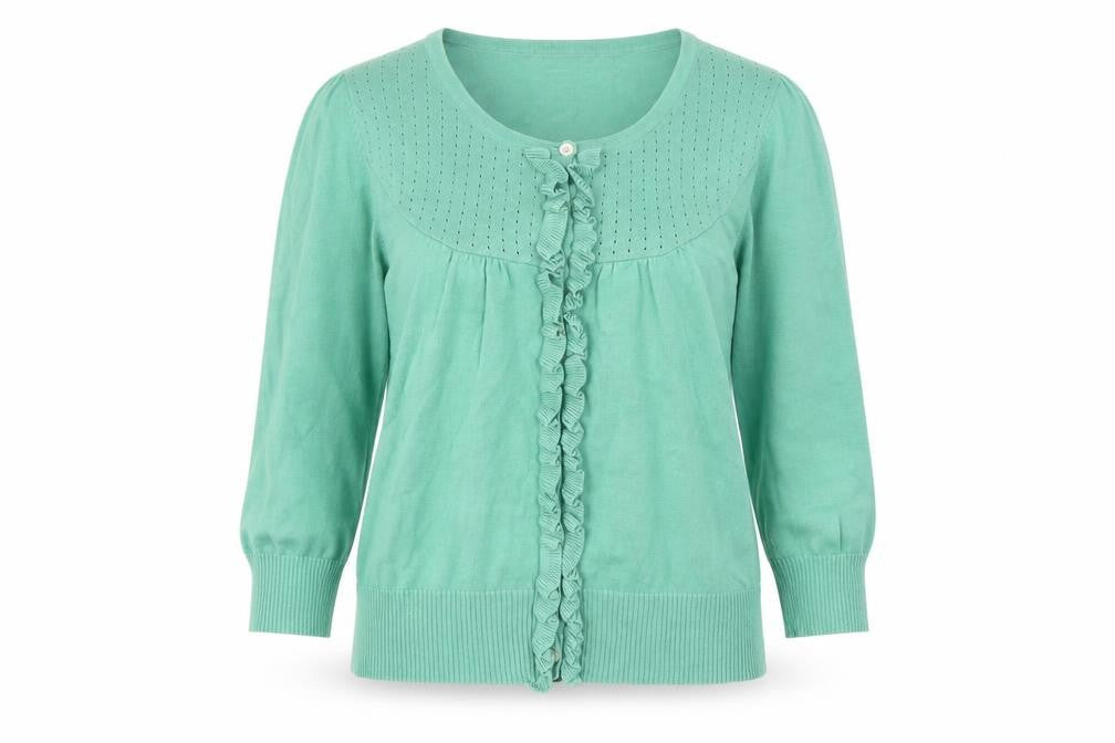 F&F Womens Green   Pullover Jumper Size 10