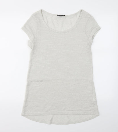 Next Womens Grey   Basic T-Shirt Size 10