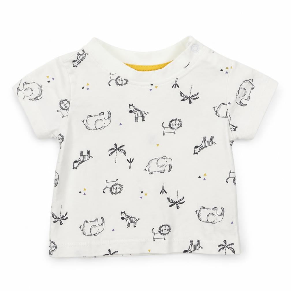 Matalan Baby White   Basic T-Shirt Size 0-3 Months