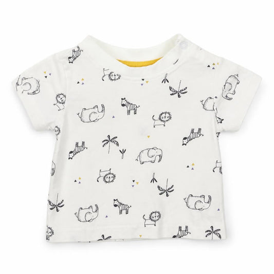 Matalan Baby White   Basic T-Shirt Size 0-3 Months