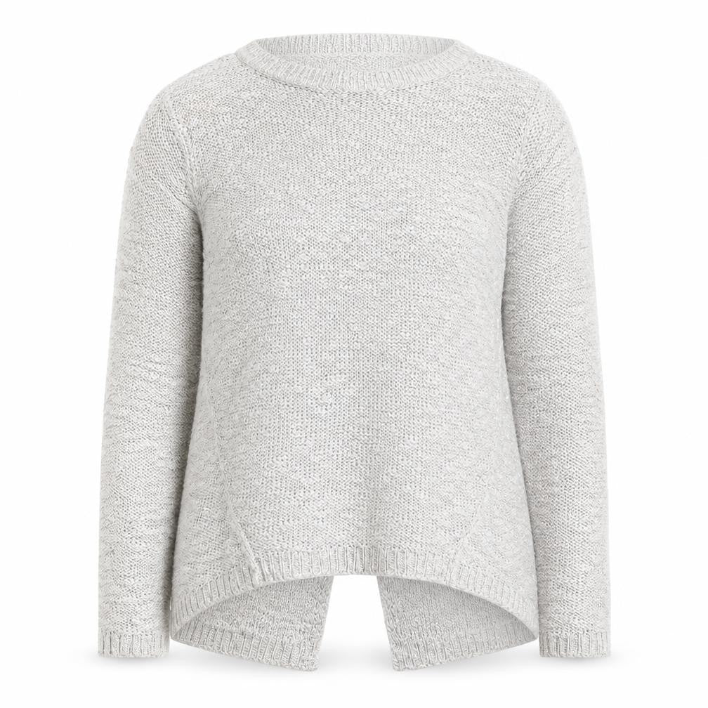 Peacocks Womens Silver  Knit Pullover Jumper Size 14