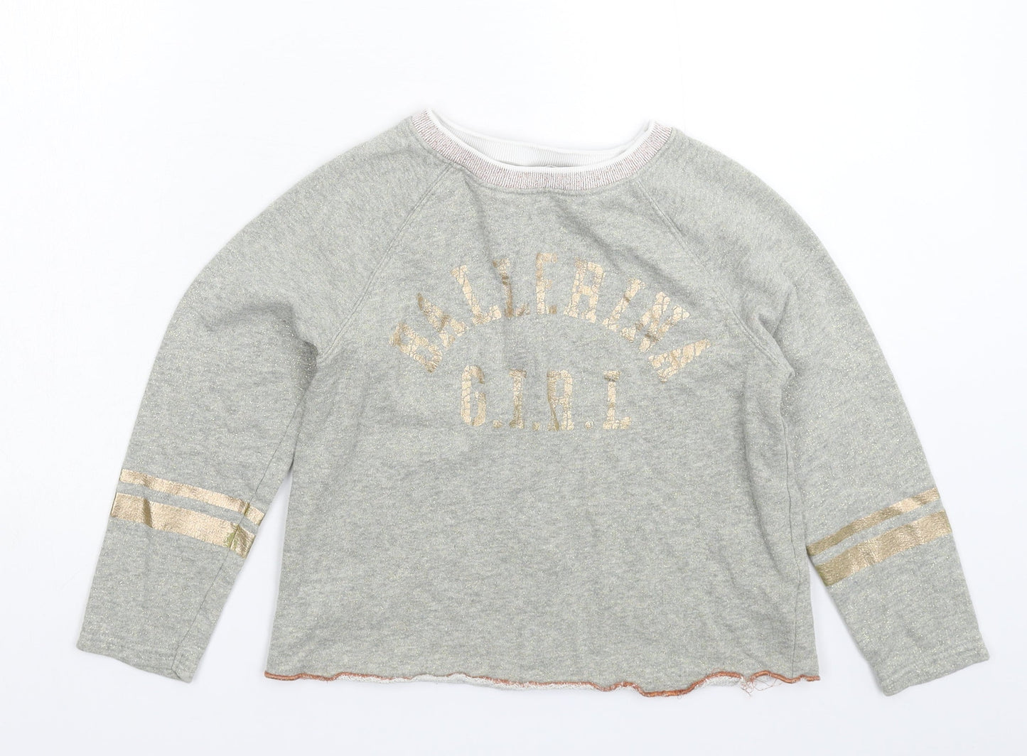 NEXT Boys Grey   Pullover Sweatshirt Size 8 Years