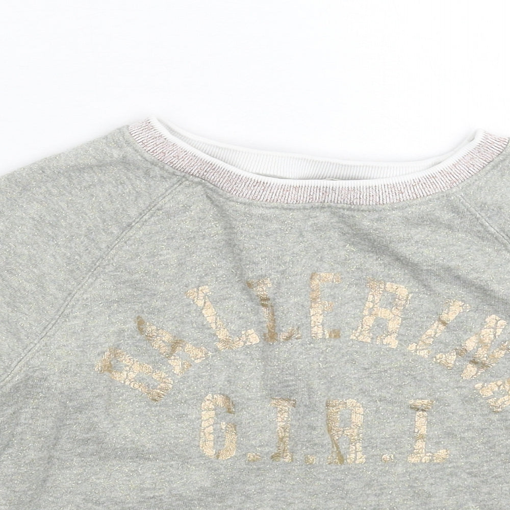 NEXT Boys Grey   Pullover Sweatshirt Size 8 Years