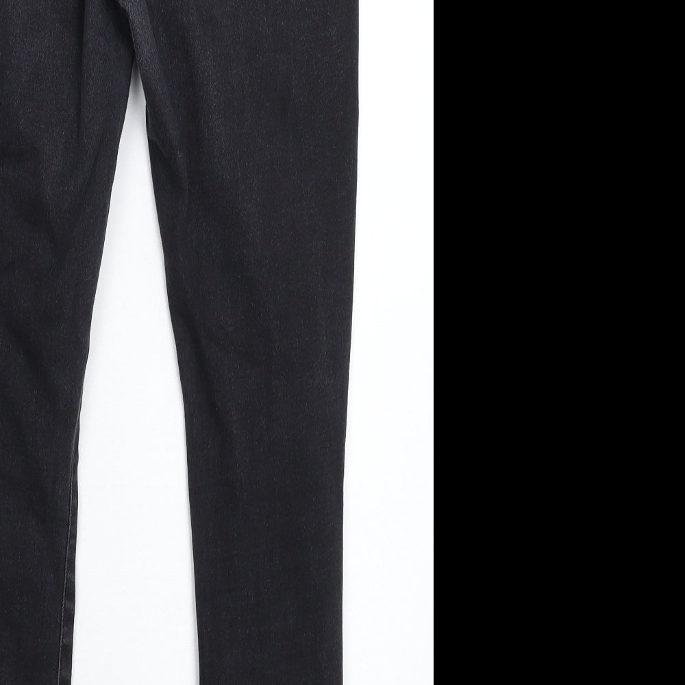 Denim 365 Womens Black  Denim Jegging Jeans Size 10 L26 in