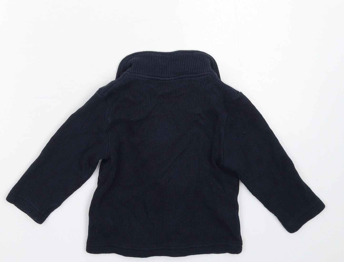NEXT Boys Blue  Knit Jacket Blazer Size 6-9 Months