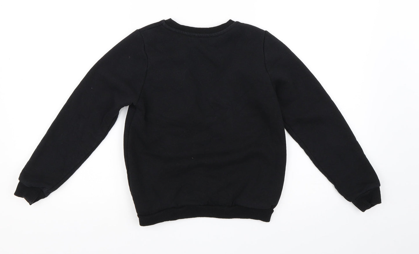 Primark Boys Black   Pullover Sweatshirt Size 8-9 Years